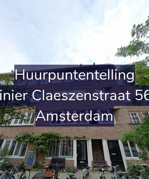 Foto gevel Huurpuntentelling voor Reinier Claeszenstraat 56-1, Amsterdam
