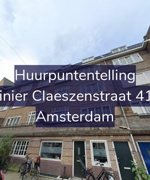 Foto gevel Huurpuntentelling voor Reinier Claeszenstraat 41-4, Amsterdam