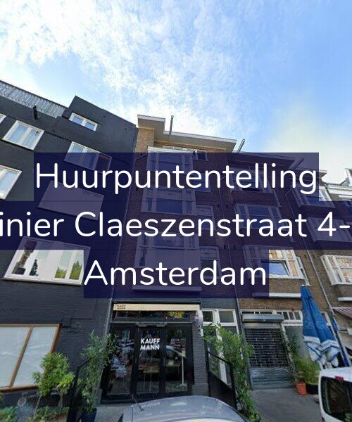 Foto gevel Huurpuntentelling voor Reinier Claeszenstraat 4-B2, Amsterdam