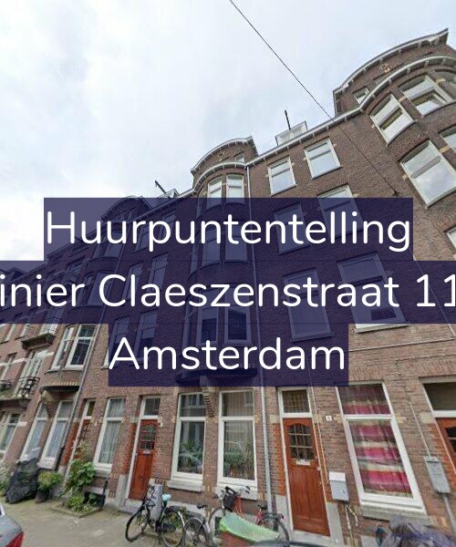 Foto gevel Huurpuntentelling voor Reinier Claeszenstraat 11-1, Amsterdam
