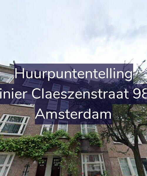 Foto gevel Huurpuntentelling voor Reinier Claeszenstraat 98-3, Amsterdam