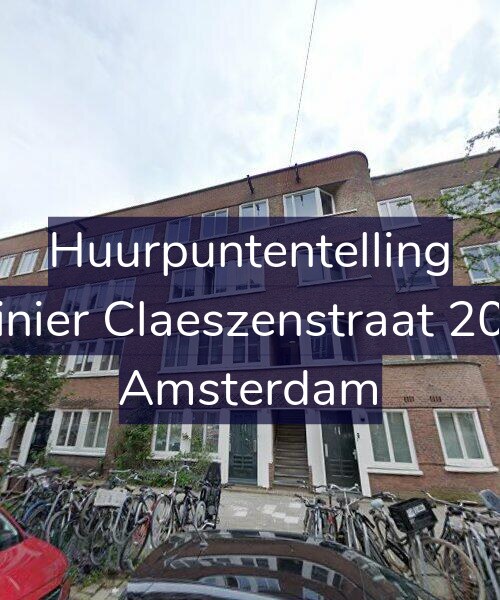 Foto gevel Huurpuntentelling voor Reinier Claeszenstraat 20-H, Amsterdam
