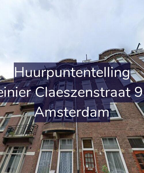 Foto gevel Huurpuntentelling voor Reinier Claeszenstraat 9-2, Amsterdam