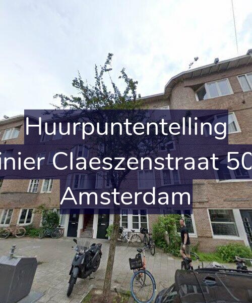 Foto gevel Huurpuntentelling voor Reinier Claeszenstraat 50-H, Amsterdam