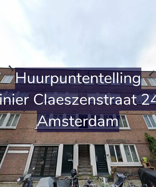 Foto gevel Huurpuntentelling voor Reinier Claeszenstraat 24-1, Amsterdam