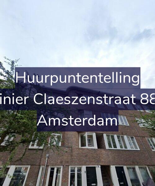 Foto gevel Huurpuntentelling voor Reinier Claeszenstraat 88-2, Amsterdam