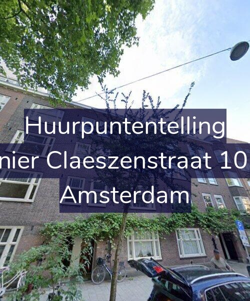 Foto gevel Huurpuntentelling voor Reinier Claeszenstraat 102-1, Amsterdam