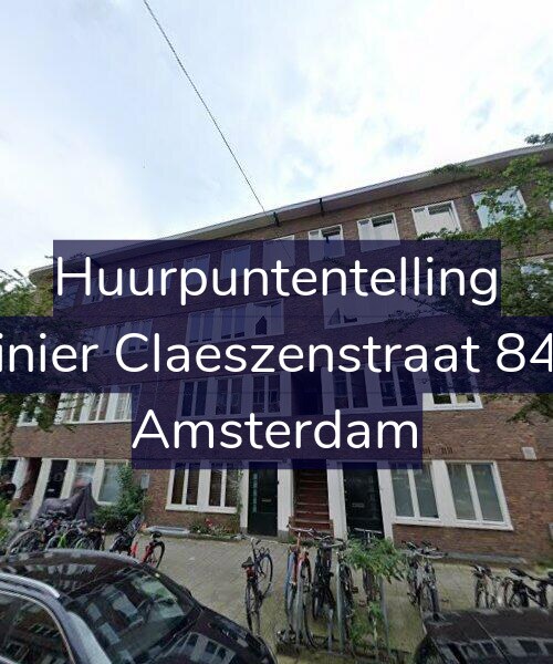 Foto gevel Huurpuntentelling voor Reinier Claeszenstraat 84-H, Amsterdam