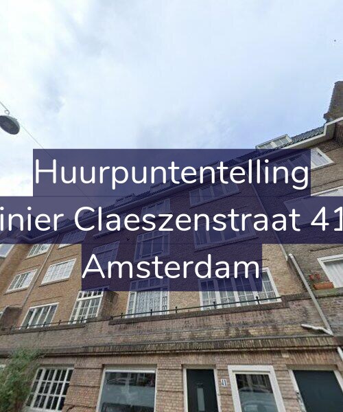 Foto gevel Huurpuntentelling voor Reinier Claeszenstraat 41-2, Amsterdam