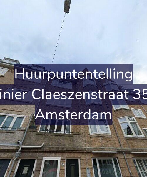 Foto gevel Huurpuntentelling voor Reinier Claeszenstraat 35-3, Amsterdam