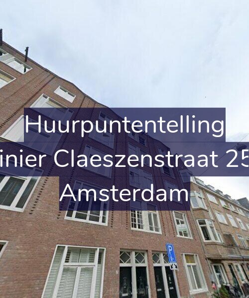Foto gevel Huurpuntentelling voor Reinier Claeszenstraat 25-2, Amsterdam
