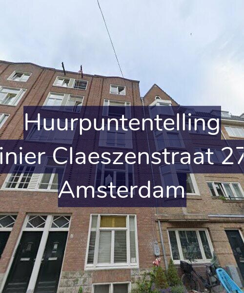 Foto gevel Huurpuntentelling voor Reinier Claeszenstraat 27-4, Amsterdam
