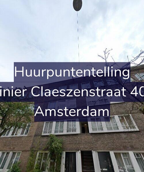 Foto gevel Huurpuntentelling voor Reinier Claeszenstraat 40-3, Amsterdam