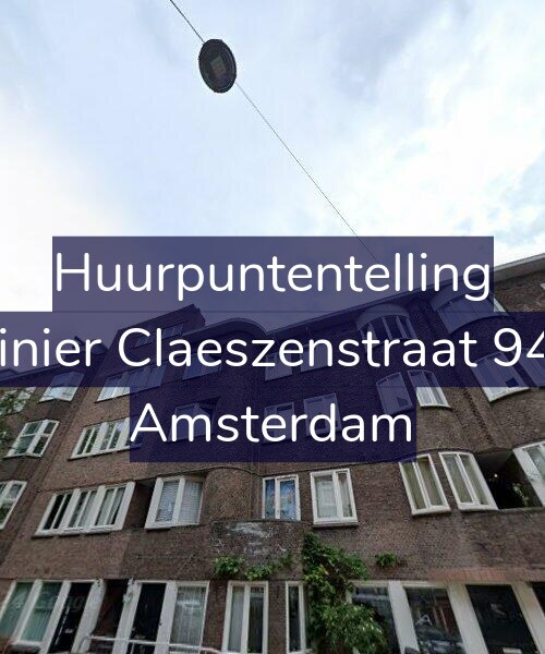 Foto gevel Huurpuntentelling voor Reinier Claeszenstraat 94-2, Amsterdam