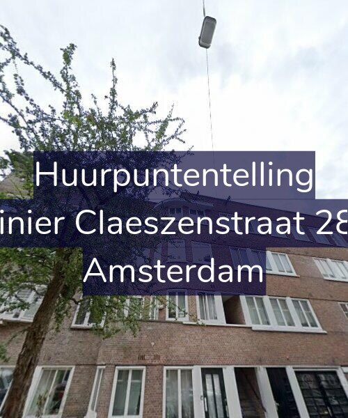 Foto gevel Huurpuntentelling voor Reinier Claeszenstraat 28-2, Amsterdam