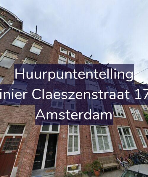 Foto gevel Huurpuntentelling voor Reinier Claeszenstraat 17-4, Amsterdam
