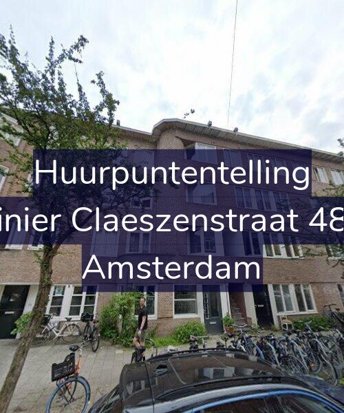 Foto gevel Huurpuntentelling voor Reinier Claeszenstraat 48-H, Amsterdam