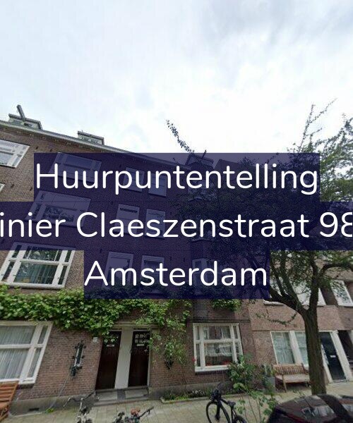 Foto gevel Huurpuntentelling voor Reinier Claeszenstraat 98-1, Amsterdam