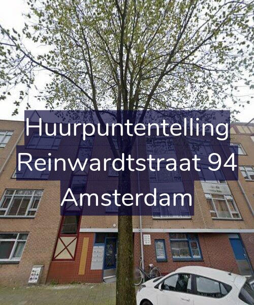 Foto gevel Huurpuntentelling voor Reinwardtstraat 94, Amsterdam