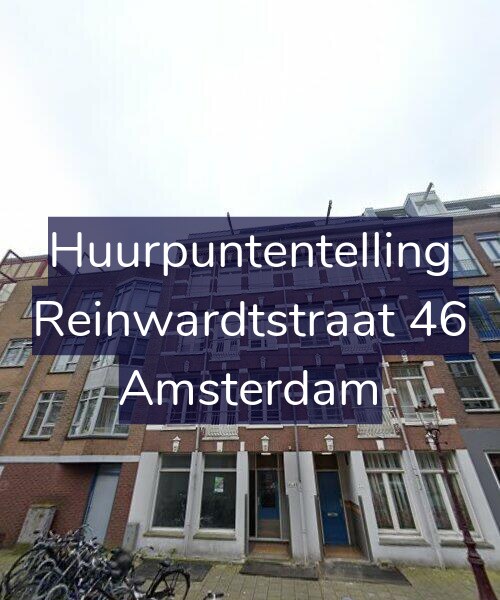Foto gevel Huurpuntentelling voor Reinwardtstraat 46, Amsterdam
