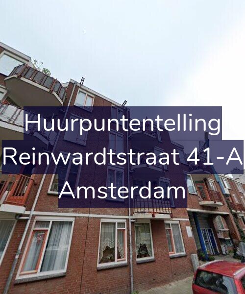 Foto gevel Huurpuntentelling voor Reinwardtstraat 41-A, Amsterdam