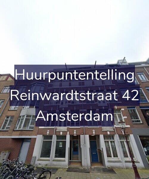 Foto gevel Huurpuntentelling voor Reinwardtstraat 42, Amsterdam