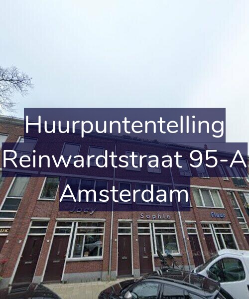 Foto gevel Huurpuntentelling voor Reinwardtstraat 95-A, Amsterdam