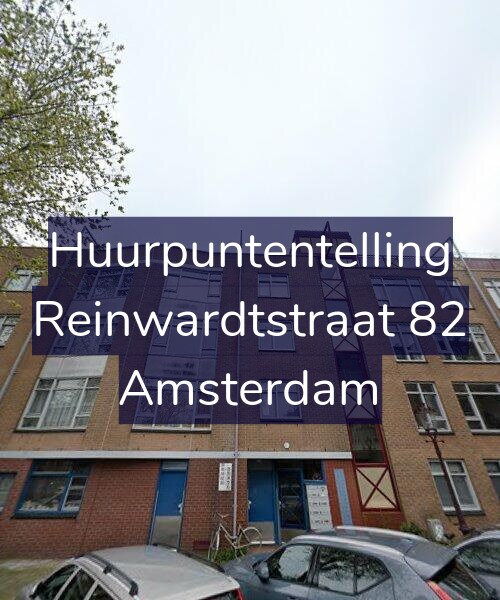 Foto gevel Huurpuntentelling voor Reinwardtstraat 82, Amsterdam