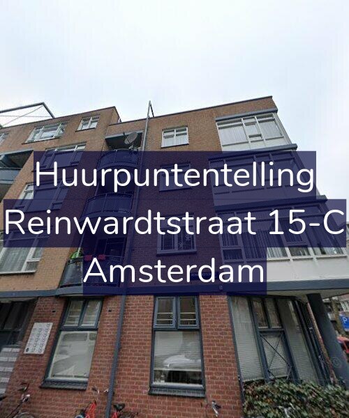 Foto gevel Huurpuntentelling voor Reinwardtstraat 15-C, Amsterdam