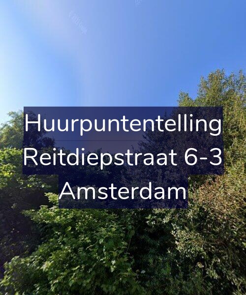 Foto gevel Huurpuntentelling voor Reitdiepstraat 6-3, Amsterdam
