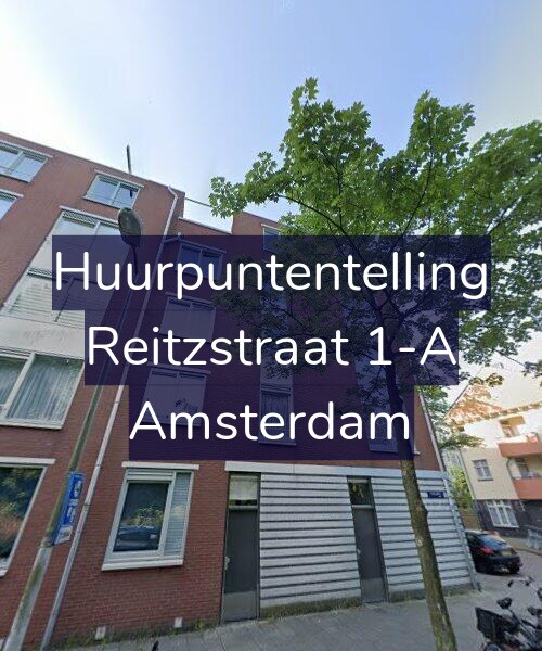 Foto gevel Huurpuntentelling voor Reitzstraat 1-A, Amsterdam
