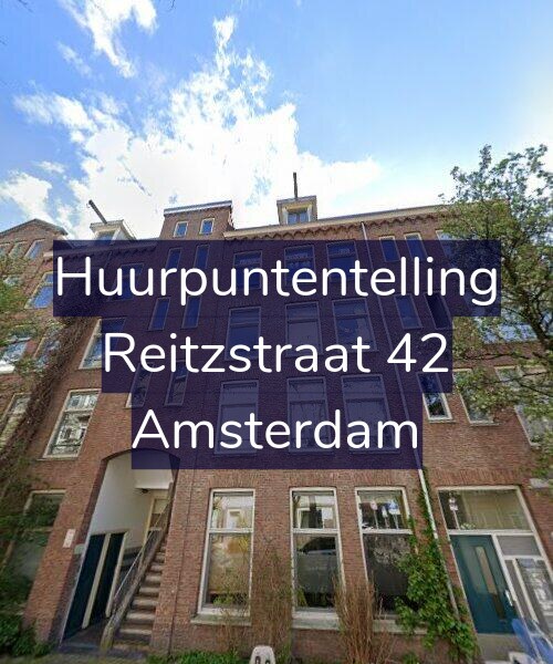 Foto gevel Huurpuntentelling voor Reitzstraat 42, Amsterdam