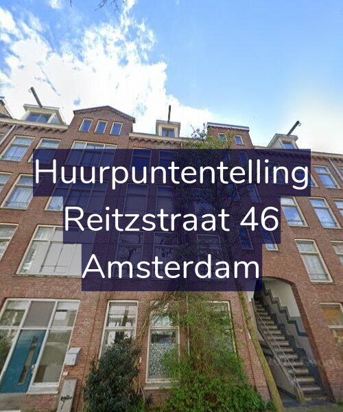 Foto gevel Huurpuntentelling voor Reitzstraat 46, Amsterdam