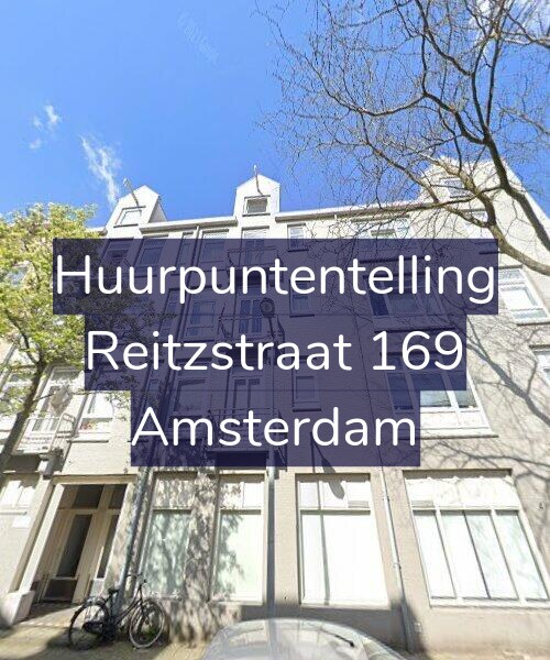 Foto gevel Huurpuntentelling voor Reitzstraat 169, Amsterdam