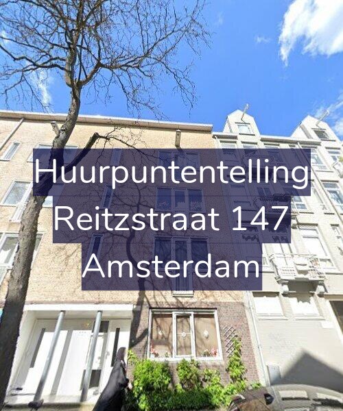 Foto gevel Huurpuntentelling voor Reitzstraat 147, Amsterdam