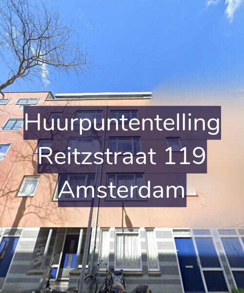 Foto gevel Huurpuntentelling voor Reitzstraat 119, Amsterdam
