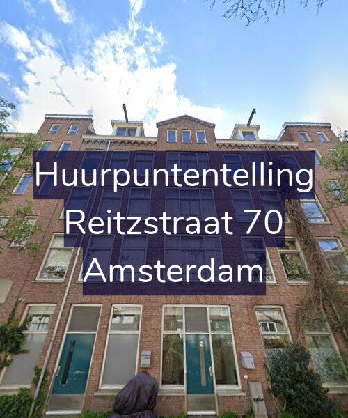 Foto gevel Huurpuntentelling voor Reitzstraat 70, Amsterdam