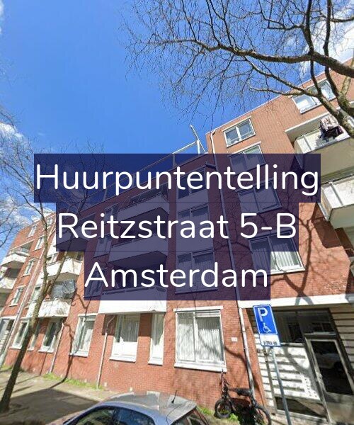 Foto gevel Huurpuntentelling voor Reitzstraat 5-B, Amsterdam