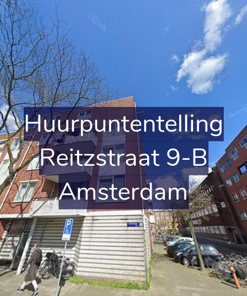 Foto gevel Huurpuntentelling voor Reitzstraat 9-B, Amsterdam
