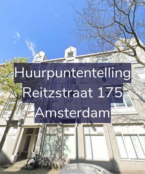 Foto gevel Huurpuntentelling voor Reitzstraat 175, Amsterdam