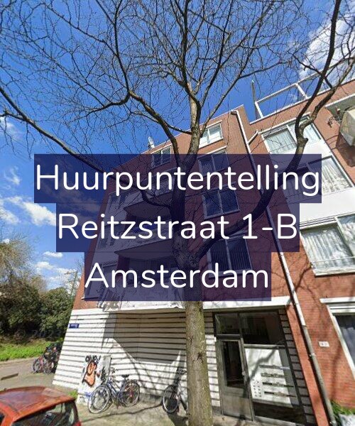 Foto gevel Huurpuntentelling voor Reitzstraat 1-B, Amsterdam