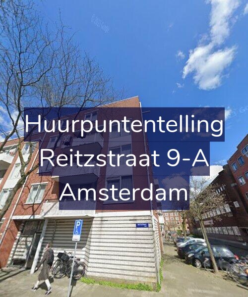 Foto gevel Huurpuntentelling voor Reitzstraat 9-A, Amsterdam