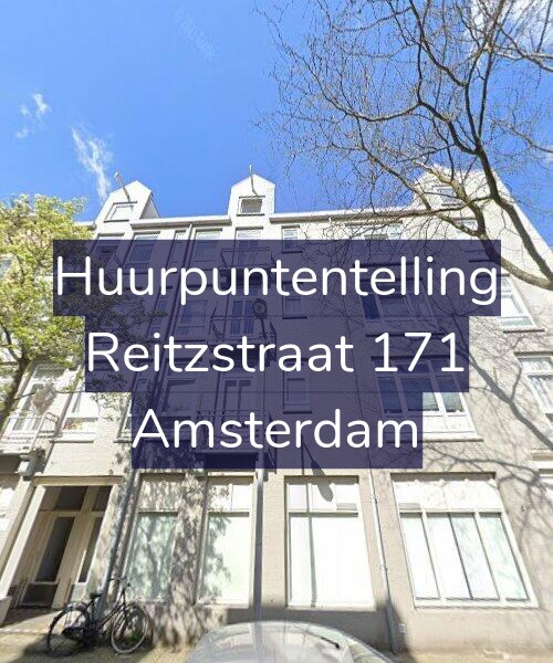 Foto gevel Huurpuntentelling voor Reitzstraat 171, Amsterdam
