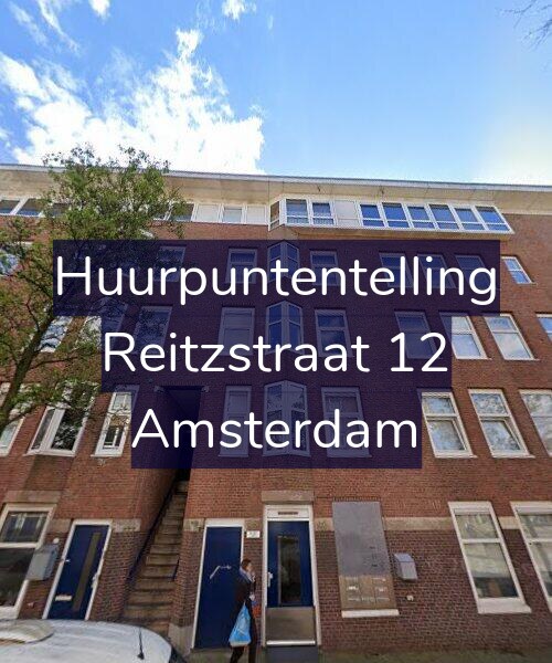 Foto gevel Huurpuntentelling voor Reitzstraat 12, Amsterdam