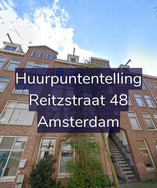 Foto gevel Huurpuntentelling voor Reitzstraat 48, Amsterdam