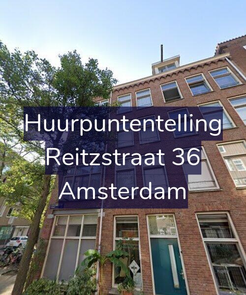 Foto gevel Huurpuntentelling voor Reitzstraat 36, Amsterdam