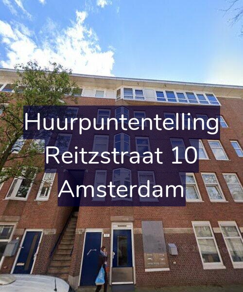 Foto gevel Huurpuntentelling voor Reitzstraat 10, Amsterdam