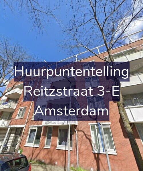 Foto gevel Huurpuntentelling voor Reitzstraat 3-E, Amsterdam