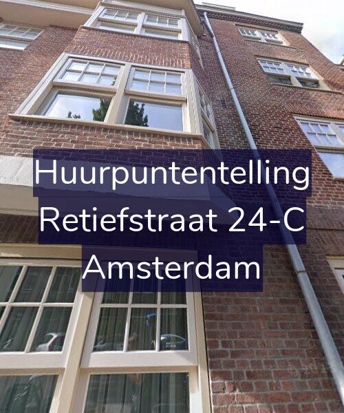 Foto gevel Huurpuntentelling voor Retiefstraat 24-C, Amsterdam