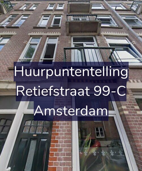 Foto gevel Huurpuntentelling voor Retiefstraat 99-C, Amsterdam